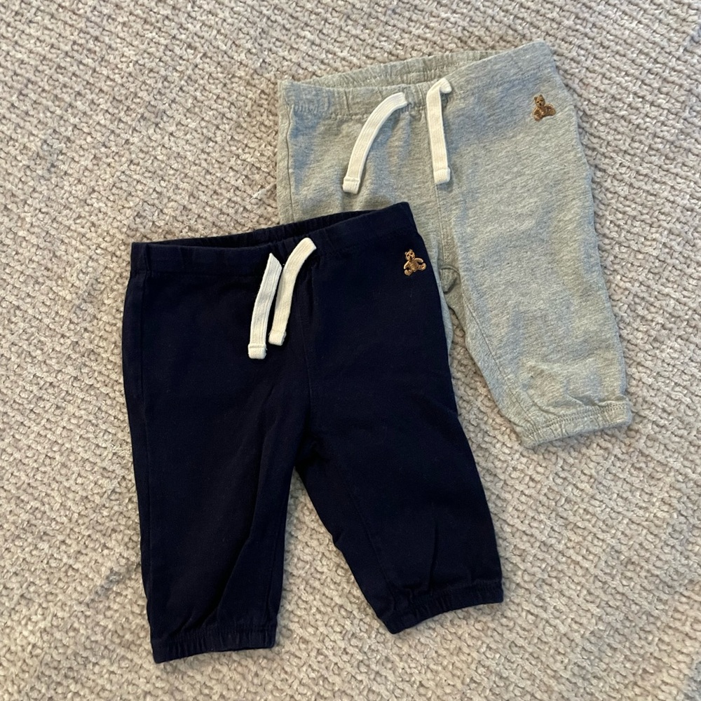Baby Gap Pants - Navy Blue and Gray